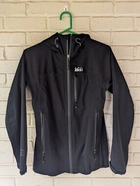 REI Black Softshell Performance Jacket